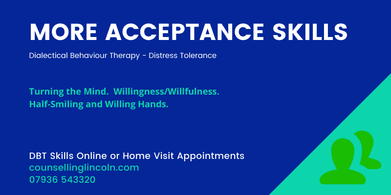 MORE ACCEPTANCE Skills Counselling Lincoln
