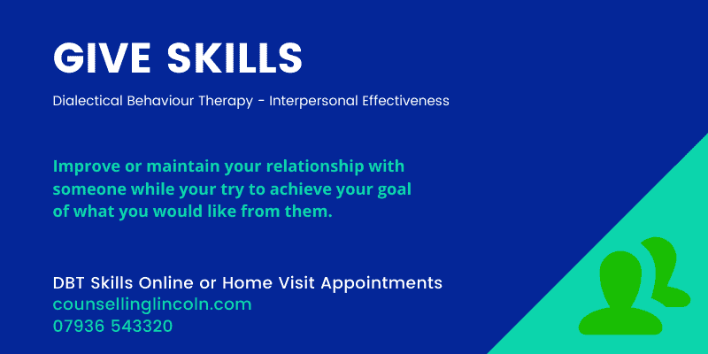 GIVE Skills Counselling Lincoln